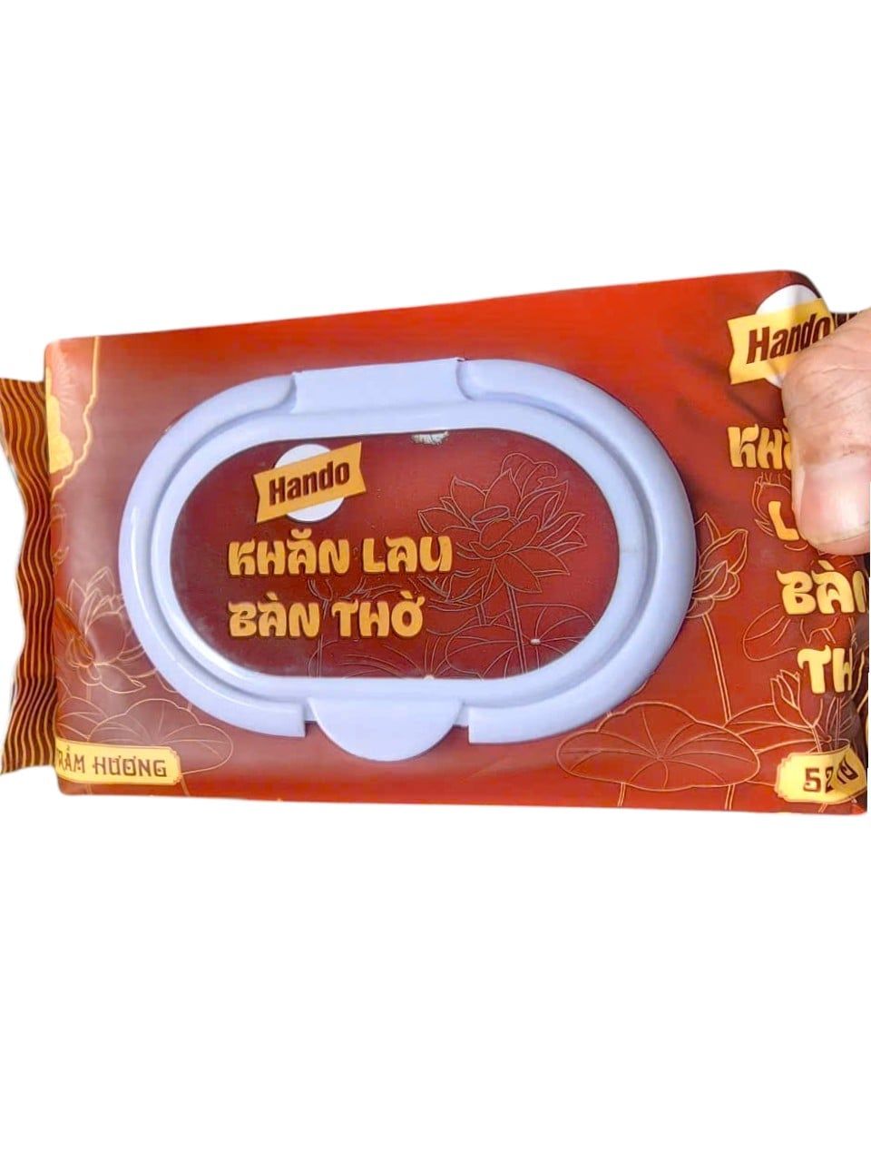  Khăn ướt lau bàn thờ hương trầm sáng bóng bề mặt gỗ, bàn thờ HANDO 52 tờ 
