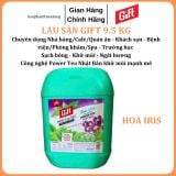  Nước lau sàn gift can lớn 9.5kg siêu tiết kiệm cho nhà hàng, khách sạn, quán ăn, trường học Lily/ Ylang 
