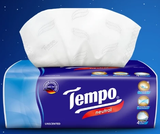  Khăn Giấy Rút Cao Cấp Tempo - 4 Lớp Bền Dai, An Toàn Cho Da 