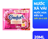  Nước Xả Làm Mềm Vải Comfort Đậm Đặc Một Lần Xả Thơm Mát gấp 10 lần túi 20ml 