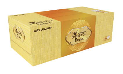  Khăn giấy lụa Bless You L'amour 3 lớp 120 tờ 