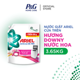  Nước Giặt ARIEL Chuyên Gia Cửa Trên Ngăn Lem Màu Hương Downy Nắng Sớm/ Nước Hoa Túi 3.65 KG 