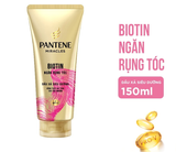  Dầu Xả Siêu Dưỡng PANTENE Miracles Ngăn Rụng Tóc Biotin/ Phục Hồi Hư Tổn Collagen/ Suôn Mượt Óng Ả Keratin - Tuýp 150ml 
