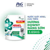  Nước Giặt ARIEL Chuyên Gia Cửa Trên Ngăn Lem Màu Hương Downy Nắng Sớm/ Nước Hoa Túi 3.65 KG 