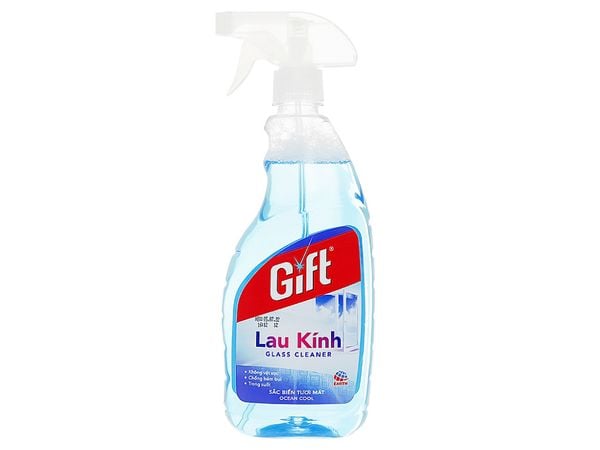  Nước lau kính Gift sắc biển tươi mát chai 540ml 