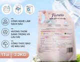  Nước Giặt Xả Cao Cấp Floracia Lưu Hương Lâu, Làm Sạch Sâu 2.2L 