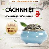  Lư xông Trầm gốm Như Ý 