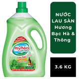  Nước Lau Sàn Thiên Nhiên An Toàn Mỹ Hảo Sạch Bóng Thơm Mát Bình 3.6 KG 