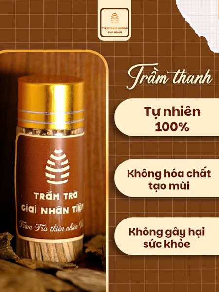  Trầm Thanh - Mùi Hương Thanh Nhẹ Sảng Khoái, Không Gắt Và An Toàn Cho Sức Khỏe 