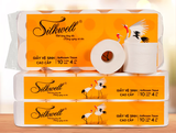 Giấy vệ sinh Sếu 10 cuộn 4 lớp mềm mịn siêu dai chính hãng 