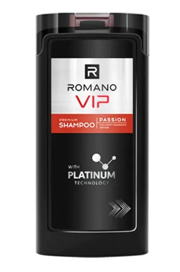  Dầu gội nam cao cấp Romano VIP mạnh mẽ bí ẩn Passion / Vision / Impress 180g 