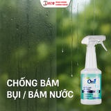  Nước lau đa năng On1 hương Bambo charcoal chai 500ml giúp sạch nhanh bề mặt, sáng bóng như mới 