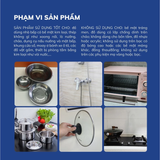  Kem tẩy xoong nồi Aikomi 500g đa năng Hàn Quốc đánh tan mọi cặn bẩn, bột tẩy trắng xoong nồi, bột tẩy rửa đa năng tẩy 