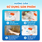  Chai Sạch Nhà Và Bếp Cleanz Làm Sạch Dầu Mỡ, Vết Ố Vàng, Thơm Mùi Chanh Dịu Nhẹ Dung Tích 450ml 