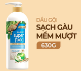  Dầu Gội LASHE SUPERFOOD Ngăn Gãy Rụng Tóc/Phục Hồi Hư Tổn /Sạch Gàu Giảm Rụng /Sạch Gàu Mềm Mượt 300G/ 640G/ 630G/ 1.1KG 