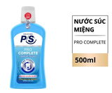  Nước súc miệng P/S kháng khuẩn 99.9% 500ml 