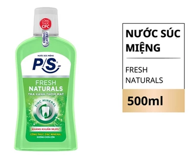  Nước súc miệng P/S kháng khuẩn 99.9% 500ml 