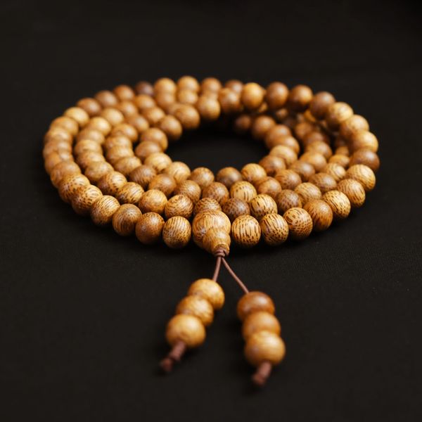  Vòng Trầm hương Như Ý 108 hạt – 8 ly 