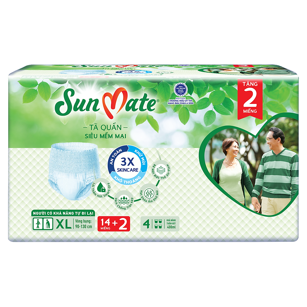  Tả quần Sunmate siêu mềm mại, khô thoáng người lớn 