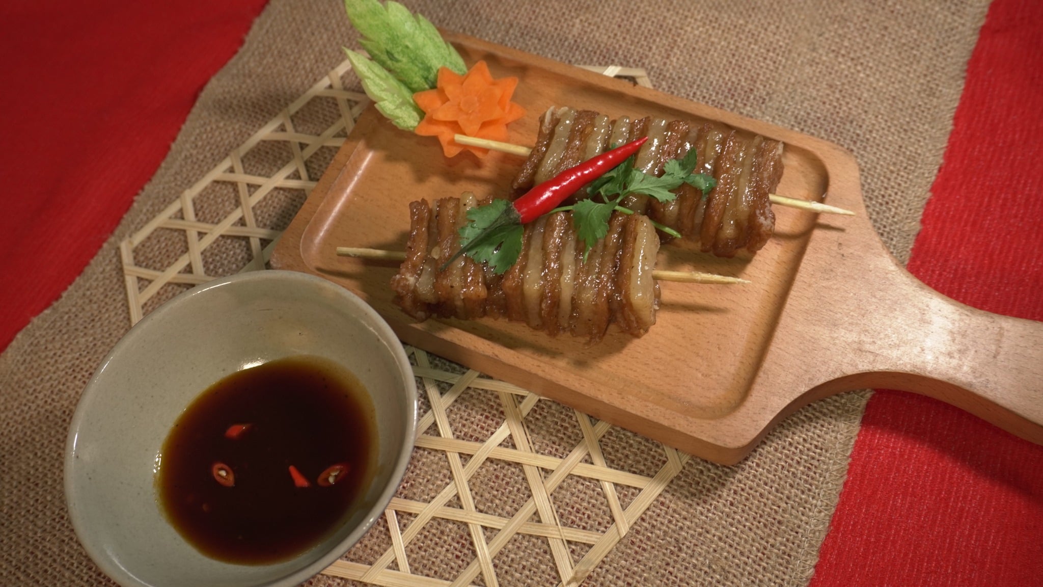 chả giò rong biển lá kim