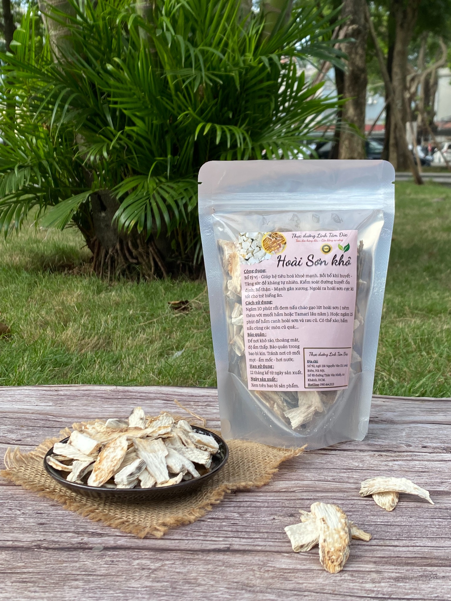 Hoài sơn dược khô túi 200gr