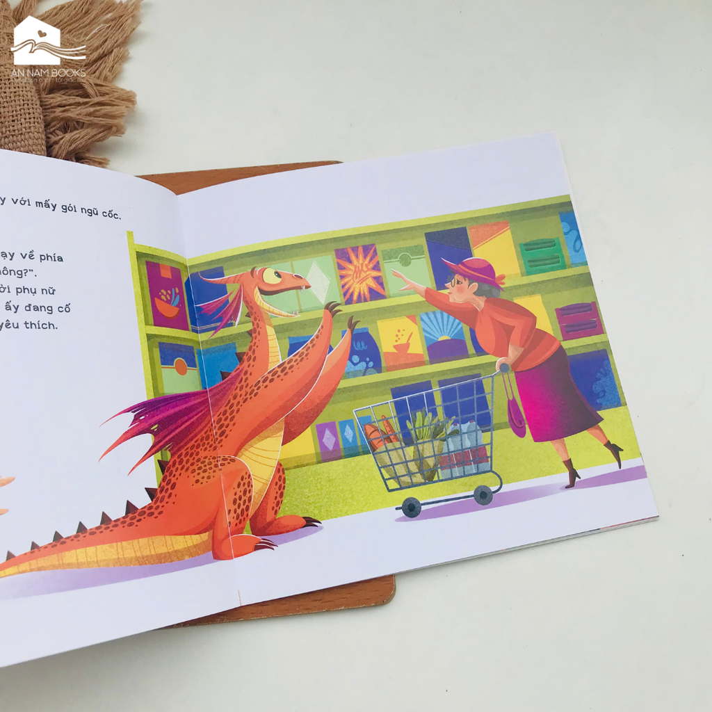  Sách cho bé - "Bí Kíp Luyện Rồng" - Cùng Rồng Nhỏ Học Điều Hay - Trọn bộ 8 cuốn - Sách tranh 