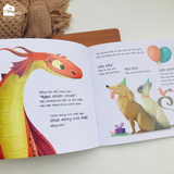  Sách cho bé - "Bí Kíp Luyện Rồng" - Cùng Rồng Nhỏ Học Điều Hay - Trọn bộ 8 cuốn - Sách tranh 