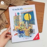  Sách Ehon - Tớ muốn đến mặt trăng 