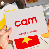 Bộ thẻ học thông minh Flashcard Glenndoman, đồ chơi giáo dục sớm Annambooks tặng video tráo thẻ tiếng Anh & tiếng Trung 