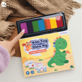  Tranh tô màu vân tay Finger painting Lalala baby tranh tô màu cho bé tranh tô màu kích thích khả năng sáng tạo 