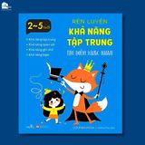  Sách cho bé - Combo 6 cuốn Rèn Luyện Khả Năng Tập Trung - Sách tương tác - Dành cho trẻ 2-5 tuổi 