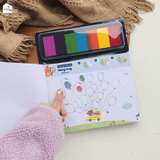  Tranh tô màu vân tay Finger painting Lalala baby tranh tô màu cho bé tranh tô màu kích thích khả năng sáng tạo 