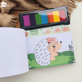  Tranh tô màu vân tay Finger painting Lalala baby tranh tô màu cho bé tranh tô màu kích thích khả năng sáng tạo 
