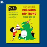  Sách cho bé - Combo 6 cuốn Rèn Luyện Khả Năng Tập Trung - Sách tương tác - Dành cho trẻ 2-5 tuổi 