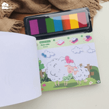  Tranh tô màu vân tay Finger painting Lalala baby tranh tô màu cho bé tranh tô màu kích thích khả năng sáng tạo 