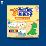  Tranh tô màu vân tay Finger painting Lalala baby tranh tô màu cho bé tranh tô màu kích thích khả năng sáng tạo 