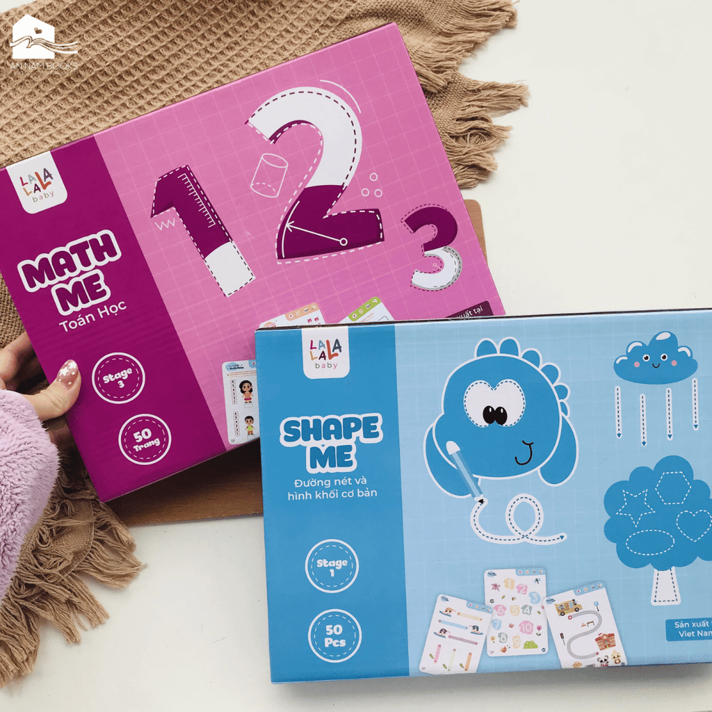  Sách tập viết tô xóa thông minh Lalala baby đồ chơi giấy tô xóa cho bé đồ chơi thông minh 