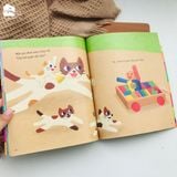  Sách tranh Ehon Nhật Bản Cậu bé khối gỗ 