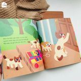  Sách tranh Ehon Nhật Bản Cậu bé khối gỗ 