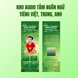  Combo Thẻ học thông minh Annambooks và 3000 thẻ học điện tử Việt, Trung, Anh với 1050 video tráo thẻ 