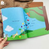  Sách tranh Ehon Nhật Bản Cậu bé khối gỗ 