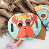  Sách giấy Peek a boo Lalala baby ú oà Ai đây nhỉ đồ chơi giấy hóa trang đồ chơi thông minh cho bé 
