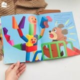  Sách Ehon Nhật Bản - Đôi bạn khối gỗ 