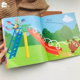  Sách Ehon Nhật Bản - Đôi bạn khối gỗ 