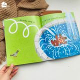  Sách Ehon Nhật Bản - Đôi bạn khối gỗ 