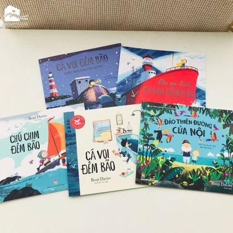  Sách - Boxset Cá Voi Đêm Bão Và Những Câu Chuyện Khác (Combo 5 cuốn) 