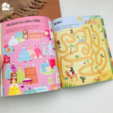  Sách cho bé - Combo 6 cuốn Rèn Luyện Khả Năng Tập Trung - Sách tương tác - Dành cho trẻ 2-5 tuổi 