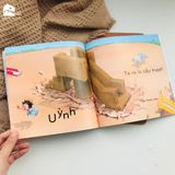  Sách Ehon - Nhật Bản Cầu trượt thật dài 