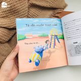  Sách Ehon - Nhật Bản Cầu trượt thật dài 