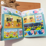  Sách cho bé - Combo 6 cuốn Rèn Luyện Khả Năng Tập Trung - Sách tương tác - Dành cho trẻ 2-5 tuổi 